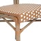 Flash Furniture Lourdes Thonet French Bistro Stacking Chair, Natural/White PE Rattan and Bamboo Print Alum Frm, 2PK 2-SDA-AD642002S-NATWH-LTNAT-GG - alternate 6